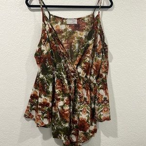 Womens off the shoulder fall romper